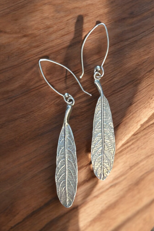 Willow leaf earrings