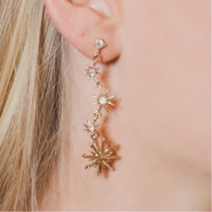 Diamond Stars Earrings